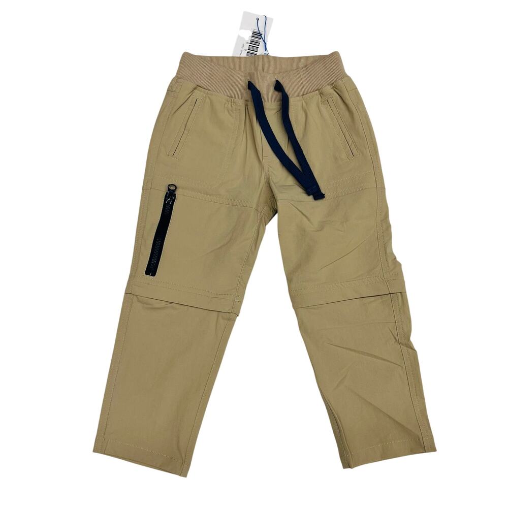 NWT Prodoh Size 5 Zip Off Cargo Khaki Pants